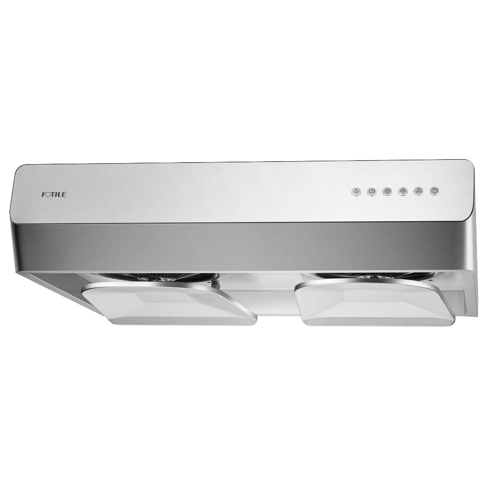 Fotile Pixie Air Series Slim Line 30 in. Under Cabinet Range Hood with WhisPower Motors and Color Options (UQS300)