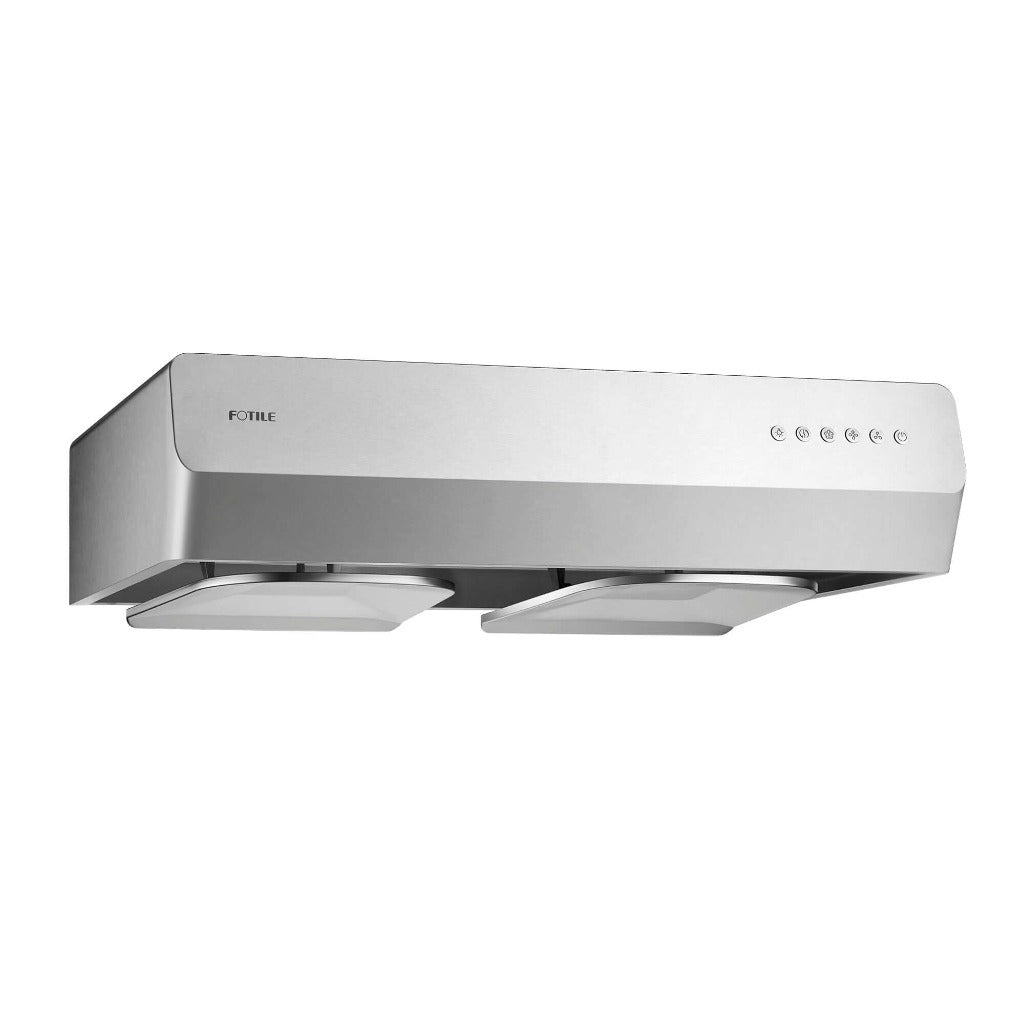 Fotile Pixie Air Series Slim Line 30 in. Under Cabinet Range Hood with WhisPower Motors and Color Options (UQS300)