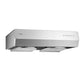 Fotile Pixie Air Series Slim Line 30 in. Under Cabinet Range Hood with WhisPower Motors and Color Options (UQS300)