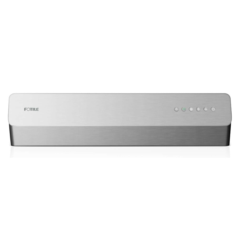 Fotile Pixie Air Series Slim Line 30 in. Under Cabinet Range Hood with WhisPower Motors and Stainless Steel/White Color Options (UQS300) main image.