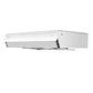 Fotile Pixie Air Series Slim Line 36 in. Under Cabinet Range Hood with WhisPower Motors in White Tempered Glass (UQG3602)