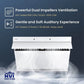 Fotile Slant Vent Series 30 in. 1000 CFM Wall Mount Range Hood with Motion and Touch Activation with Color Options (JQG7505)