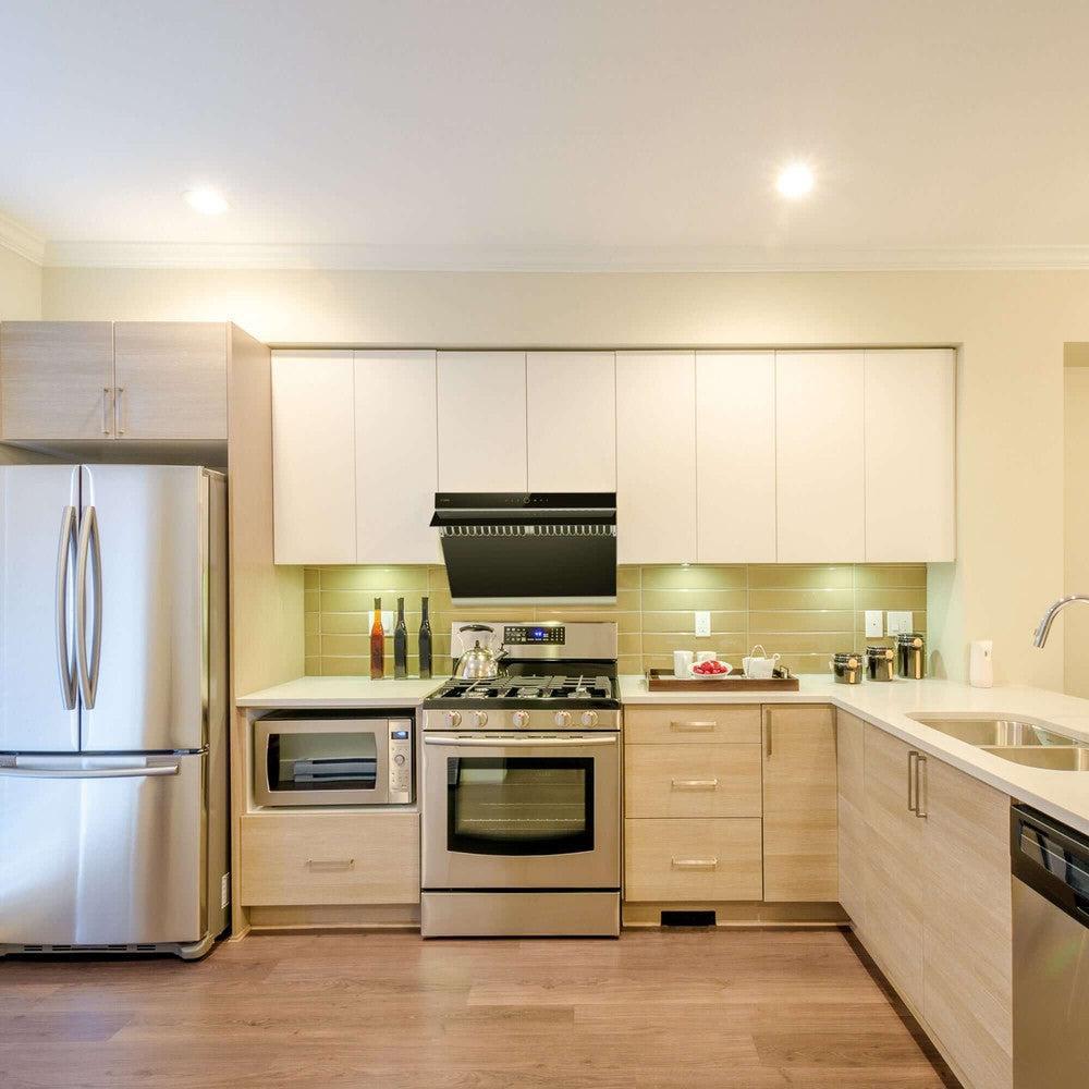 Fotile Slant Vent Series 30 in. 1000 CFM Wall Mount Range Hood with Motion and Touch Activation with Color Options (JQG7505)