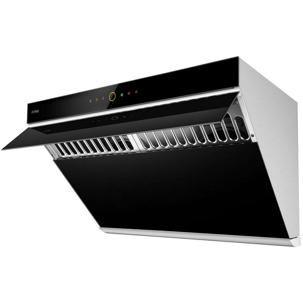 Fotile Slant Vent Series 30 in. 1000 CFM Wall Mount Range Hood with Motion and Touch Activation with Color Options (JQG7505)