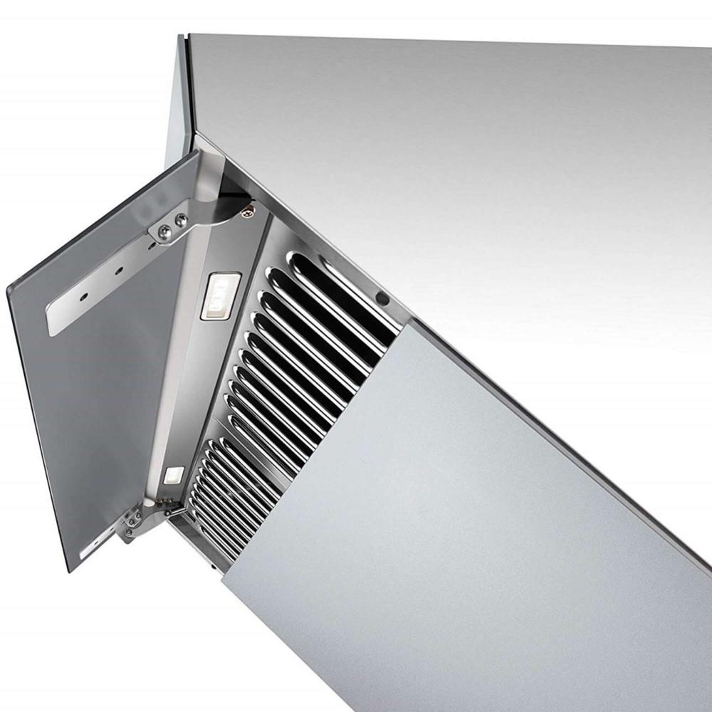 Fotile Slant Vent Series 30 in. 850 CFM Wall Mount Range Hood with Push Buttons and Color Options (JQG7522)