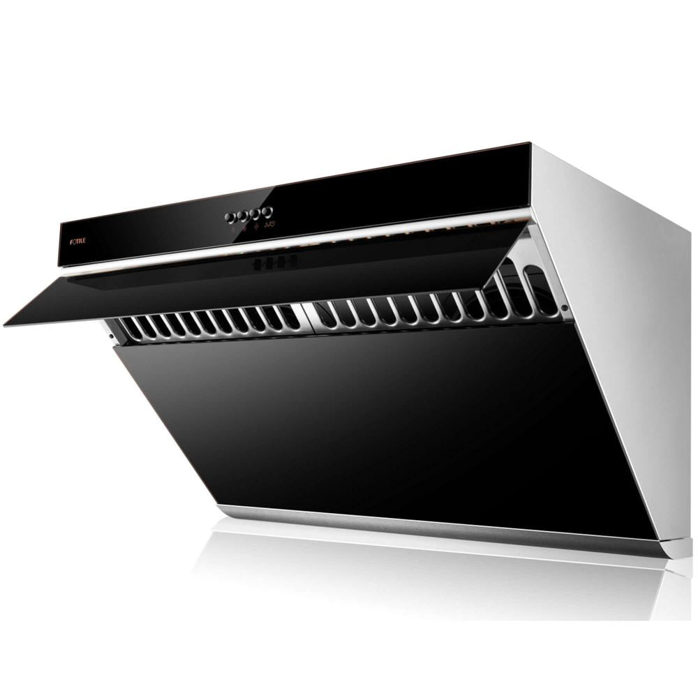 Fotile Slant Vent Series 30 in. 850 CFM Wall Mount Range Hood with Push Buttons and Color Options (JQG7522)