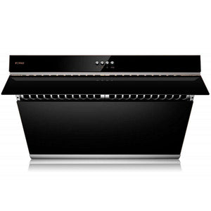 Fotile Inclined Vent Series 30 in. 850 CFM Under Cabinet or Wall Mounted Range Hood in Onyx Black (JQG7522) main image.