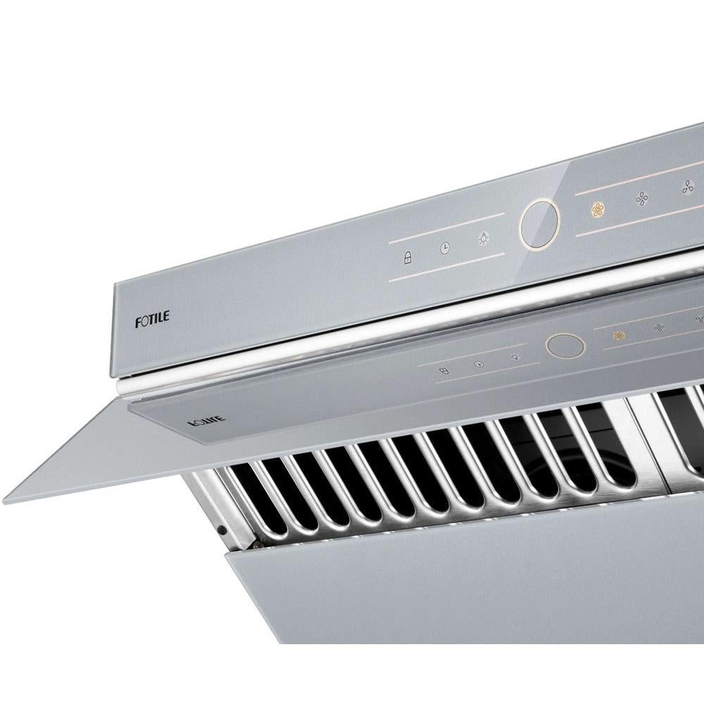Fotile Slant Vent Series 30 in. 850 CFM Wall Mount Range Hood with Touchscreen and Color Options (JQG7501)