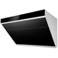 Fotile Slant Vent Series 36 in. 1000 CFM Wall Mount Range Hood with Motion and Touch Activation in Onyx Black (JQG9006)