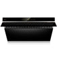 Fotile Slant Vent Series 36 in. 850 CFM Wall Mount Range Hood with Touchscreen in Onyx Black Tempered Glass (JQG9001)