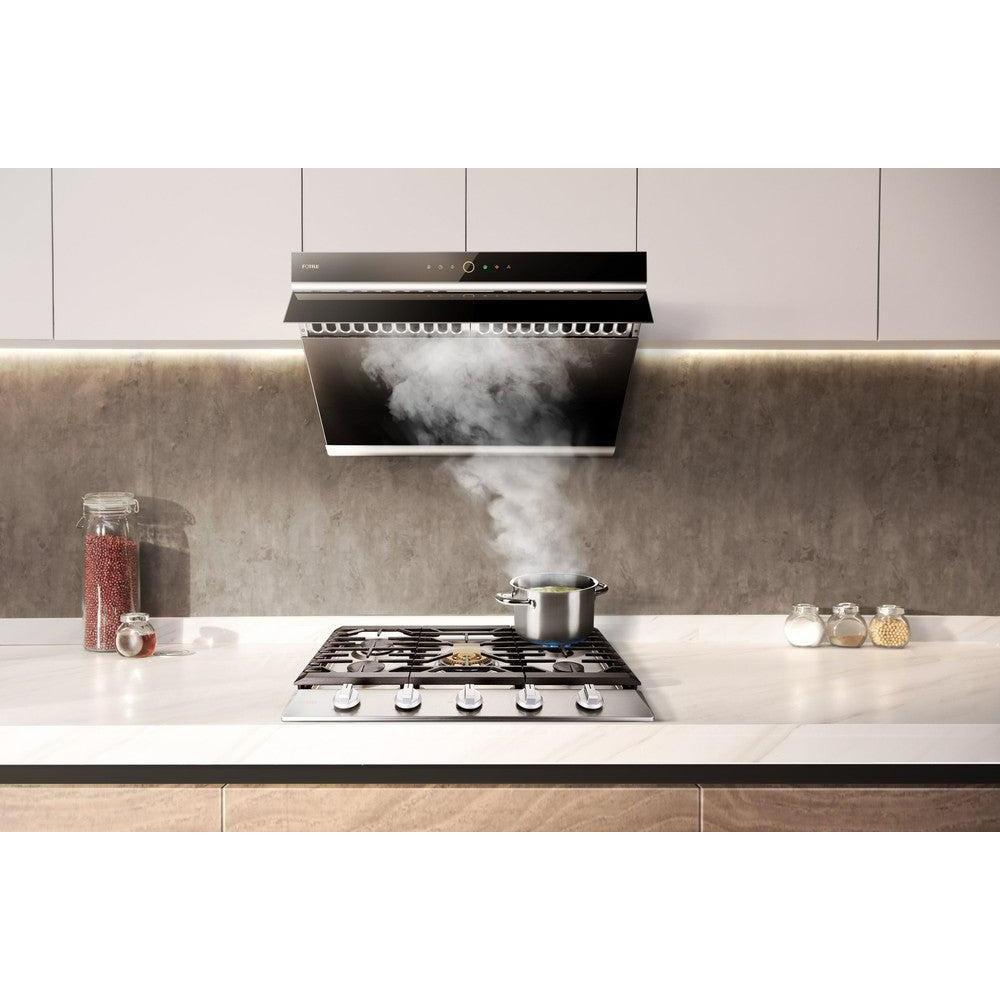 Fotile Tri-Ring Series 30 in. Gas Cooktop with 5 Burners in Stainless Steel (GLS30501)