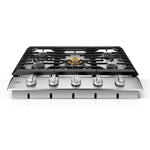 Fotile Tri-Ring Series 30 in. Gas Cooktop with 5 Burners in Stainless Steel (GLS30501)