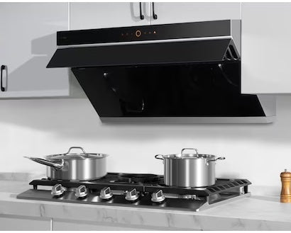 Fotile Tri-Ring Series 36 in. Gas Cooktop with 5 Burners in Stainless Steel (GLS36502)