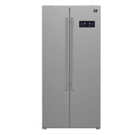Forno Salerno 33 in. 15.6 cu. ft. Side-by-Side Counter-Depth Refrigerator in Stainless Steel (FFRBI1805-33SB) main image.
