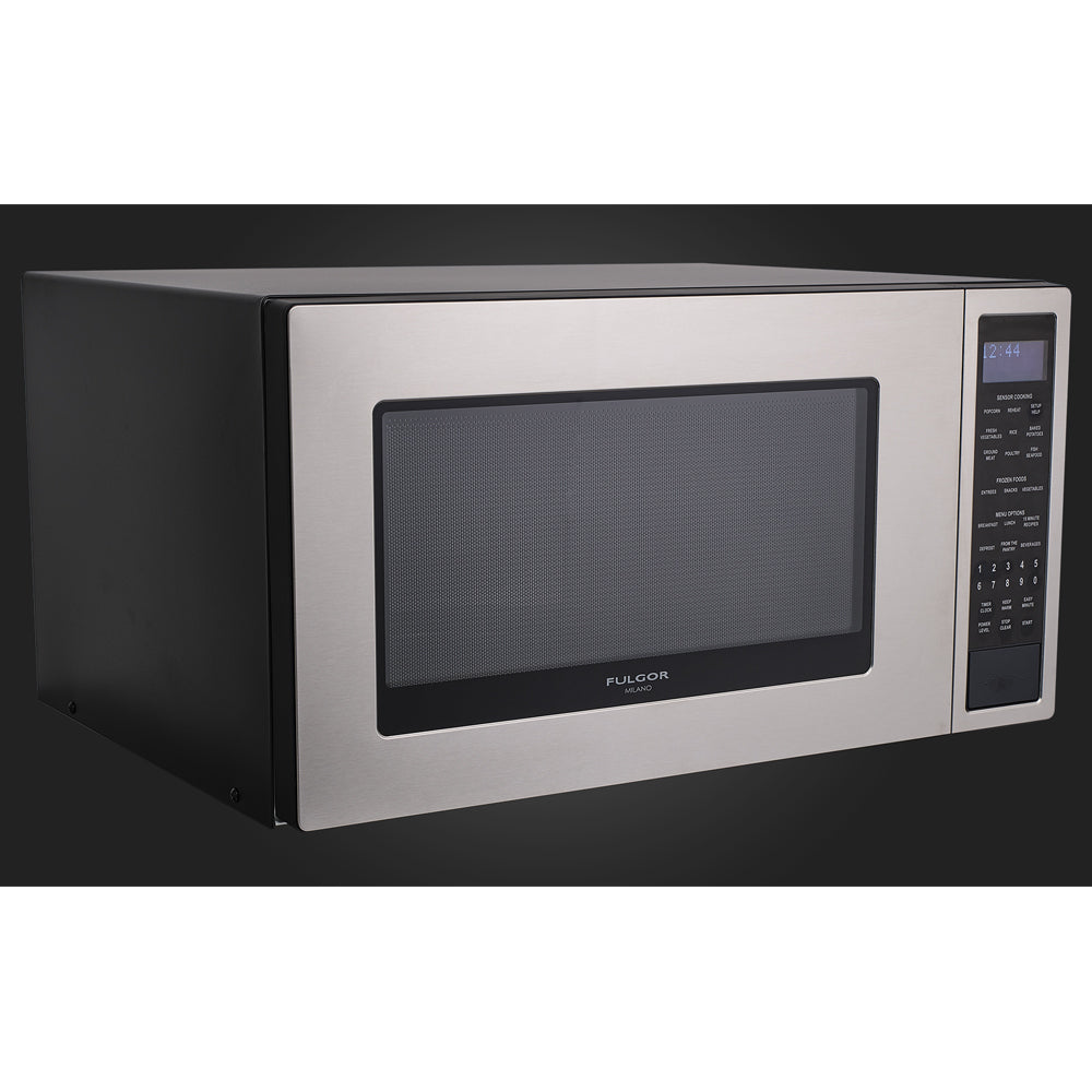 Fulgor Milano 24 in. 400 Series Counter-top Microwave in Stainless Steel (F4MWO24S1)-