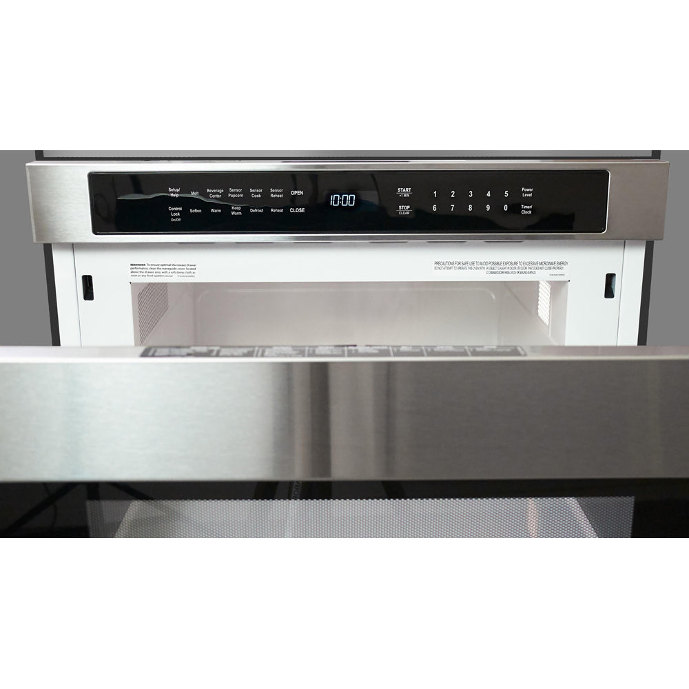 Fulgor Milano 24 in. 700 Series Built-In Microwave Drawer (F7DMW24S2)-