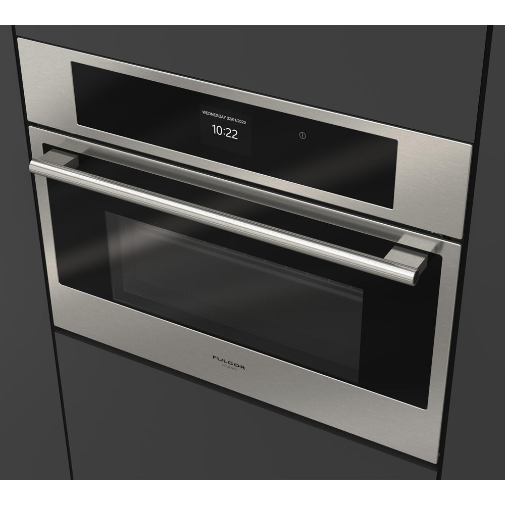 Fulgor Milano 24 in. 700 Series Combination Convection Steam Oven (F7SCO24S1)-