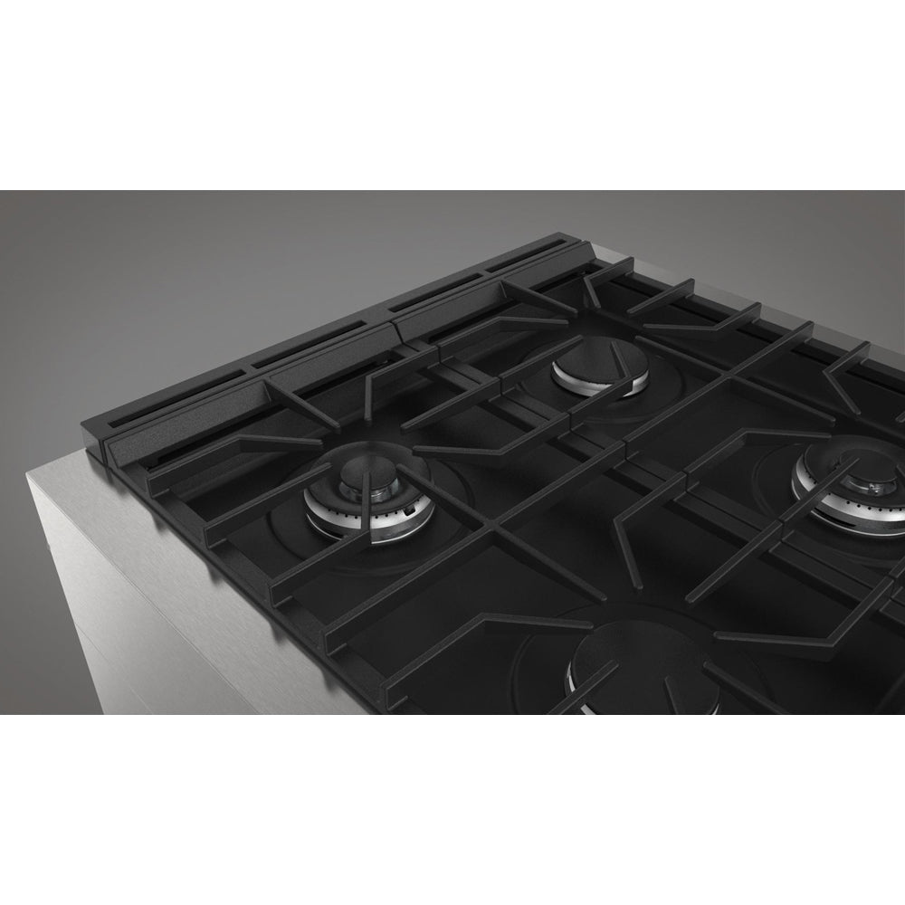 Fulgor Milano 30 in. 400 Series Accento All Gas Range in Stainless Steel (F4PGR304S2)-