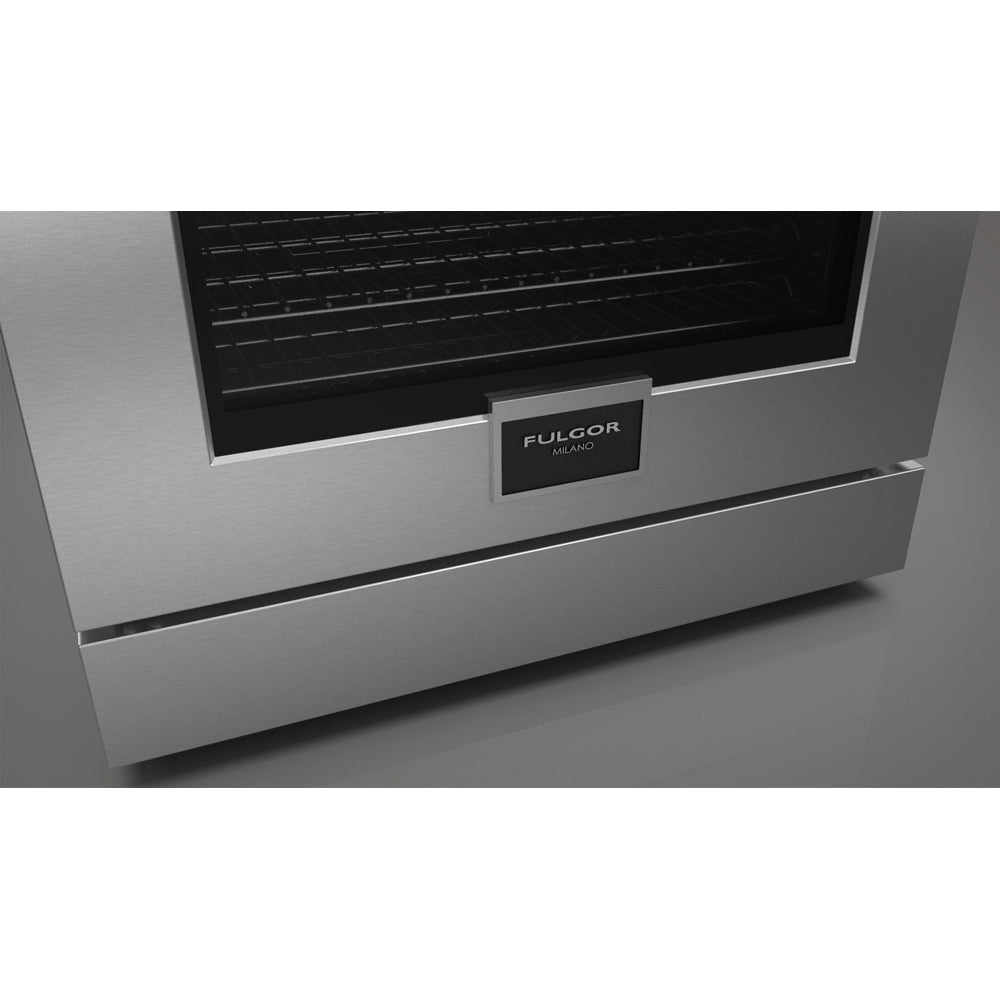 Fulgor Milano 30 in. 400 Series Accento All Gas Range in Stainless Steel (F4PGR304S2)-