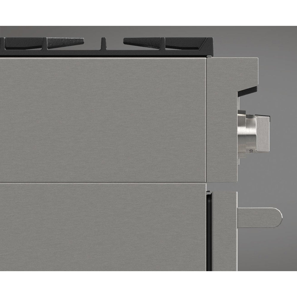 Fulgor Milano 30 in. 400 Series Accento Dual Fuel Range in Stainless Steel (F4PDF304S1)-