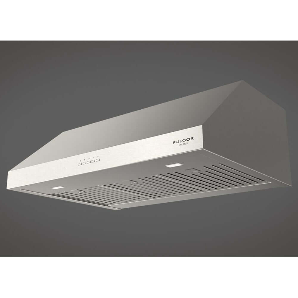 Fulgor Milano 30 in. 450 CFM Under Cabinet Range Hood in Stainless Steel (F4UC30S1)-