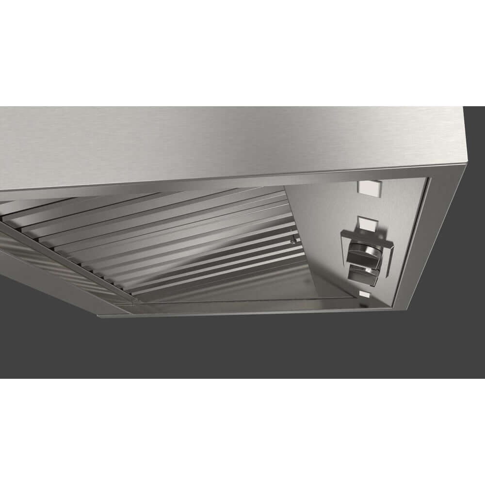 Fulgor Milano 30 in. 600 CFM Professional Under Cabinet Range Hood with Knob Control in Stainless Steel (F6PH30S2)-