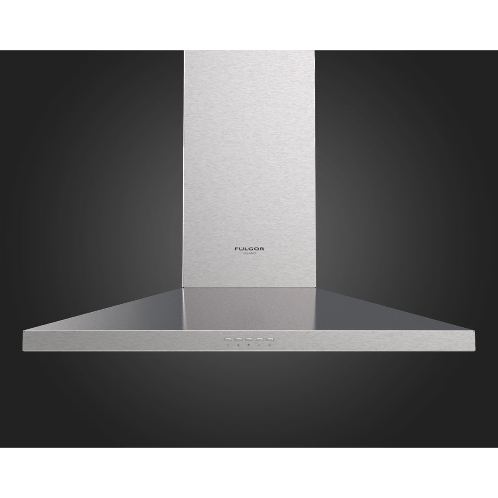 Fulgor Milano 30 in. 600 CFM Wall Mount Range Hood in Stainless Steel (F4CW30S1)-