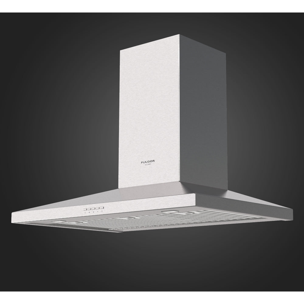 Fulgor Milano 30 in. 600 CFM Wall Mount Range Hood in Stainless Steel (F4CW30S1)-