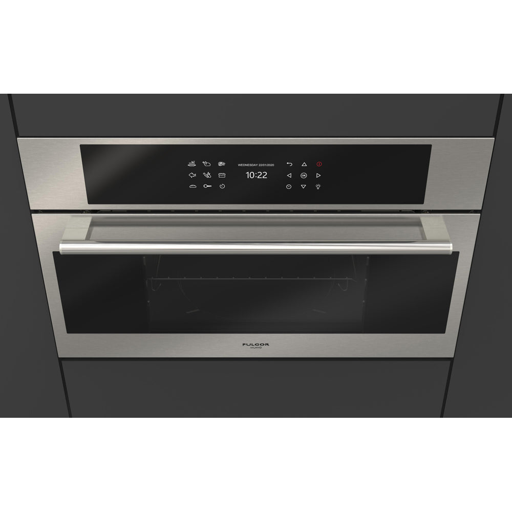 Fulgor Milano 30 in. 700 Series Combination Convection Steam Oven (F7DSCO30S1)-