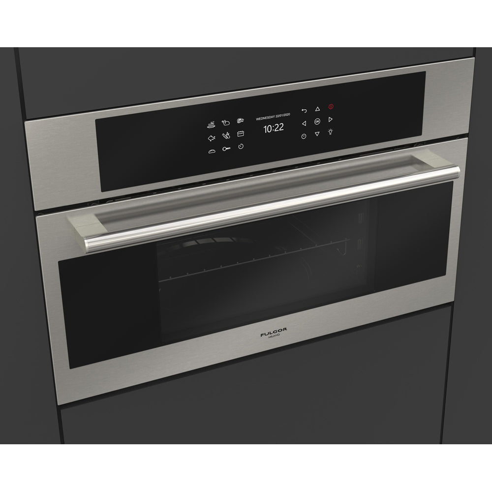 Fulgor Milano 30 in. 700 Series Combination Convection Steam Oven (F7DSCO30S1)-