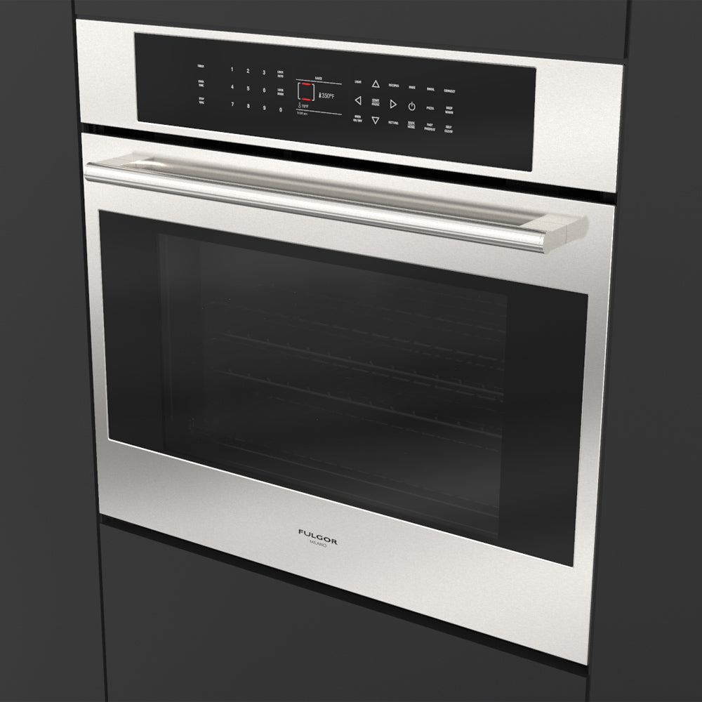 Fulgor Milano 30 in. Electric Built-in Convection Single Wall Oven with Color Options (F7SP30)-