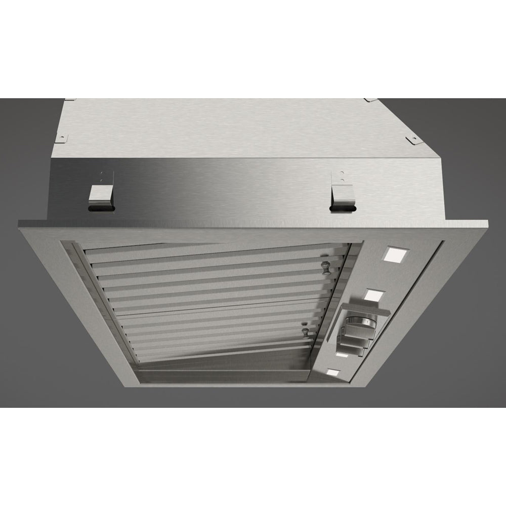 Fulgor Milano 34 in. 1000 CFM Professional Range Hood Insert with Knob Controls in Stainless Steel (F6BP34DS1)-