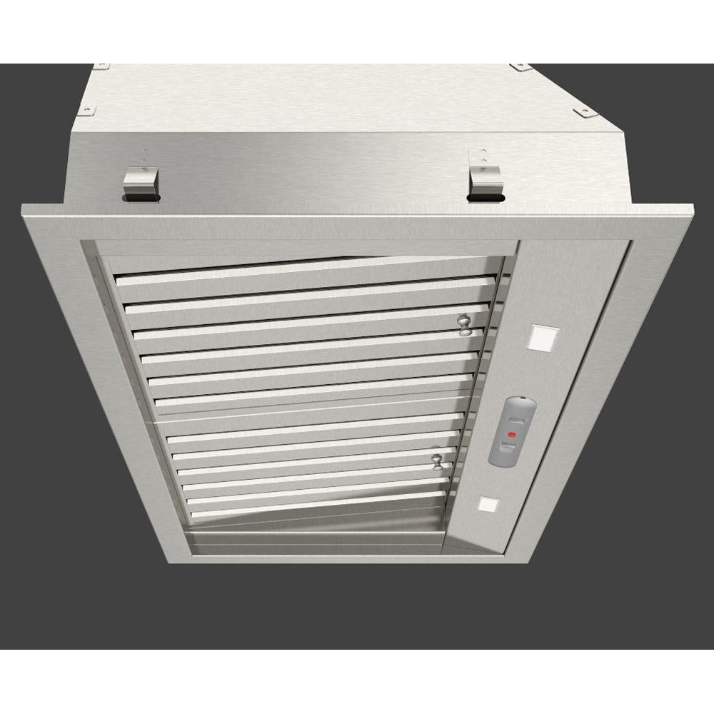 Fulgor Milano 34 in. 600 CFM Professional Range Hood Insert in Stainless Steel (F6BP34S1)-