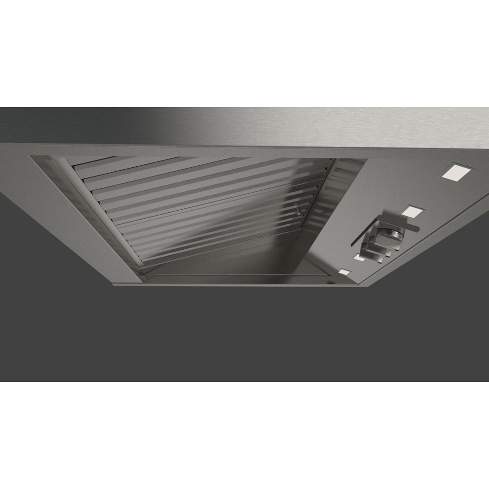 Fulgor Milano 36 in. 1000 CFM Professional Under Cabinet Range Hood with Knob Control in Stainless Steel (F6PH36DS1)-