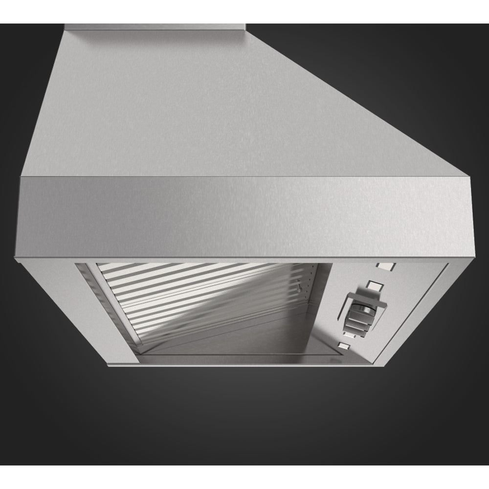 Fulgor Milano 36 in. 1000 CFM Professional Wall Mount Range Hood in Stainless Steel (F6PC36DS1)-