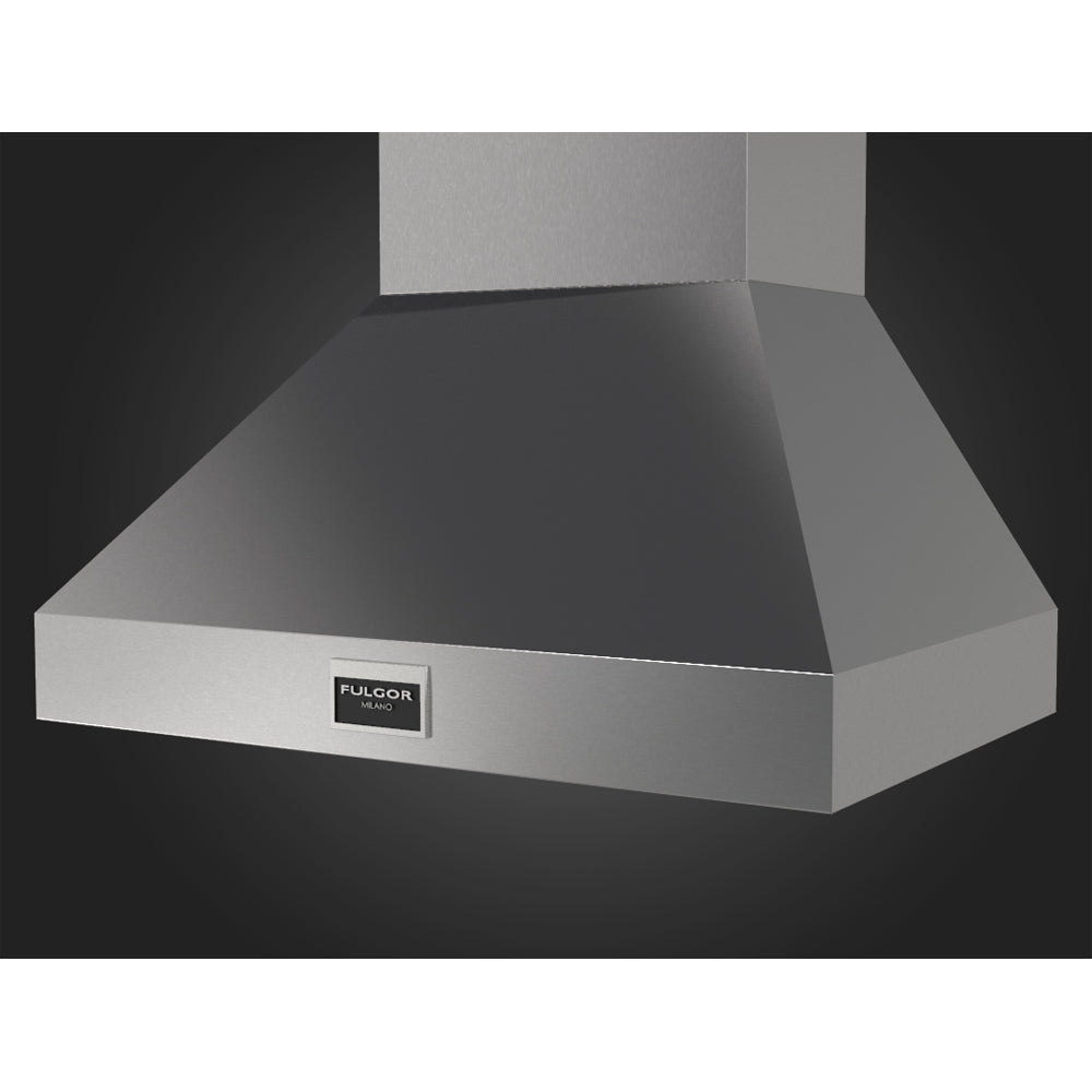 Fulgor Milano 36 in. 1000 CFM Professional Wall Mount Range Hood in Stainless Steel (F6PC36DS1)-