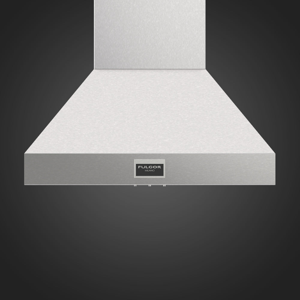 Fulgor Milano 36 in. 1000 CFM Professional Wall Mount Range Hood in Stainless Steel (F6PC36DS1)-