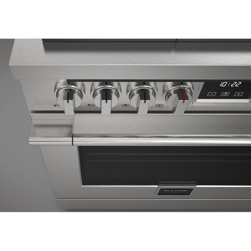 Fulgor Milano 36 in. 400 Series Accento All Gas Range in Stainless Steel (F4PGR366S2)-