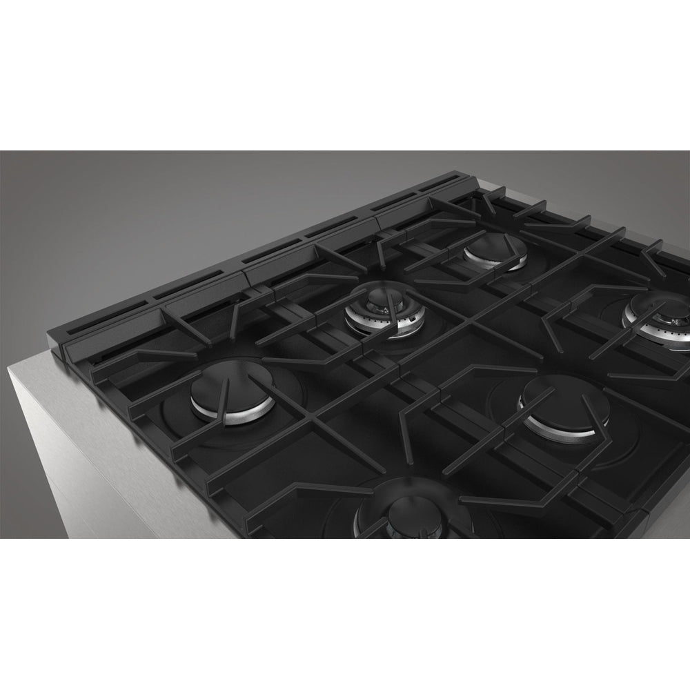 Fulgor Milano 36 in. 400 Series Accento All Gas Range in Stainless Steel (F4PGR366S2)-