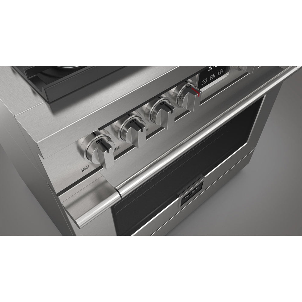 Fulgor Milano 36 in. 400 Series Accento All Gas Range in Stainless Steel (F4PGR366S2)-