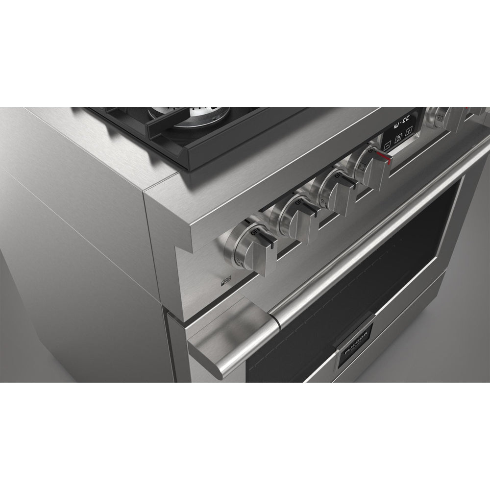 Fulgor Milano 36 in. 400 Series Accento All Gas Range in Stainless Steel (F4PGR366S2)-