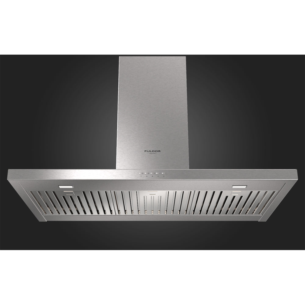 Fulgor Milano 36 in. 600 CFM Wall Mount Range Hood in Stainless Steel (F4CW36S1)-