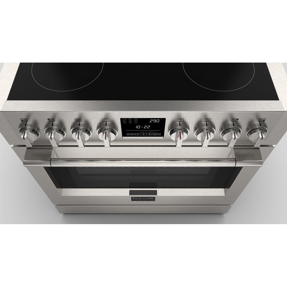 Fulgor Milano 36 in. 600 Series All Electric Induction Range in Stainless Steel (F6PIR365S1)-