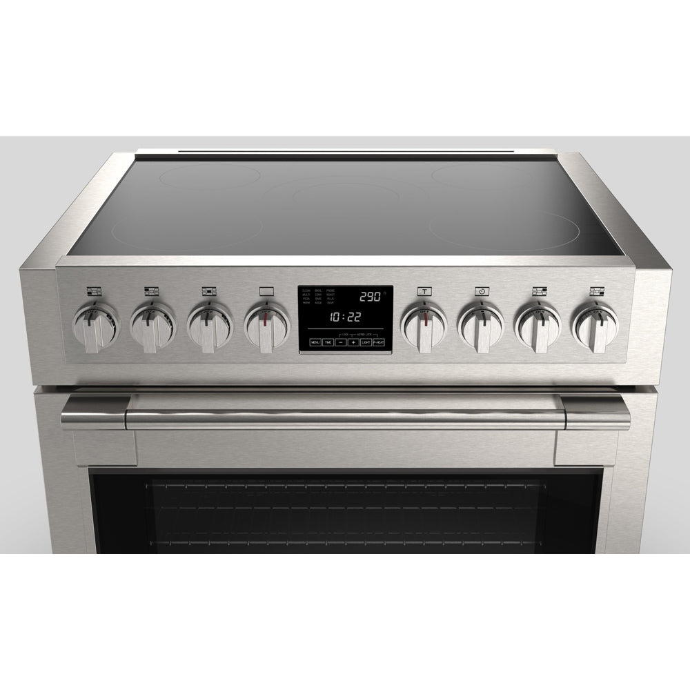 Fulgor Milano 36 in. 600 Series All Electric Induction Range in Stainless Steel (F6PIR365S1)-