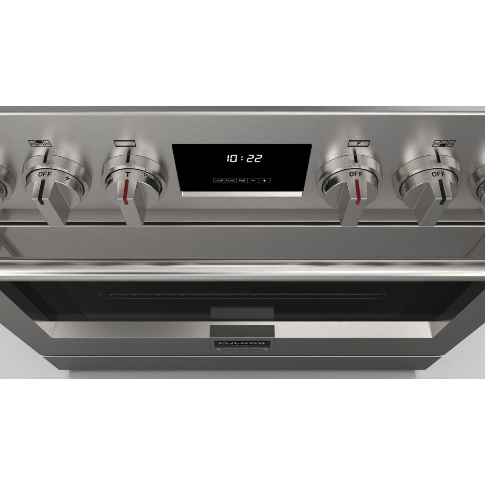 Fulgor Milano 36 in. 600 Series Pro All Gas Range with 6 Burners in Stainless Steel (F6PGR366S2)-