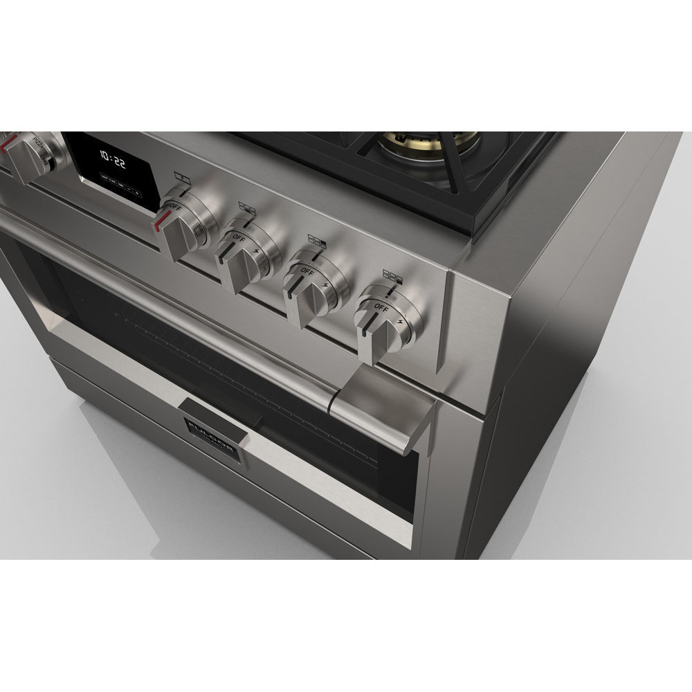 Fulgor Milano 36 in. 600 Series Pro All Gas Range with 6 Burners in Stainless Steel (F6PGR366S2)-