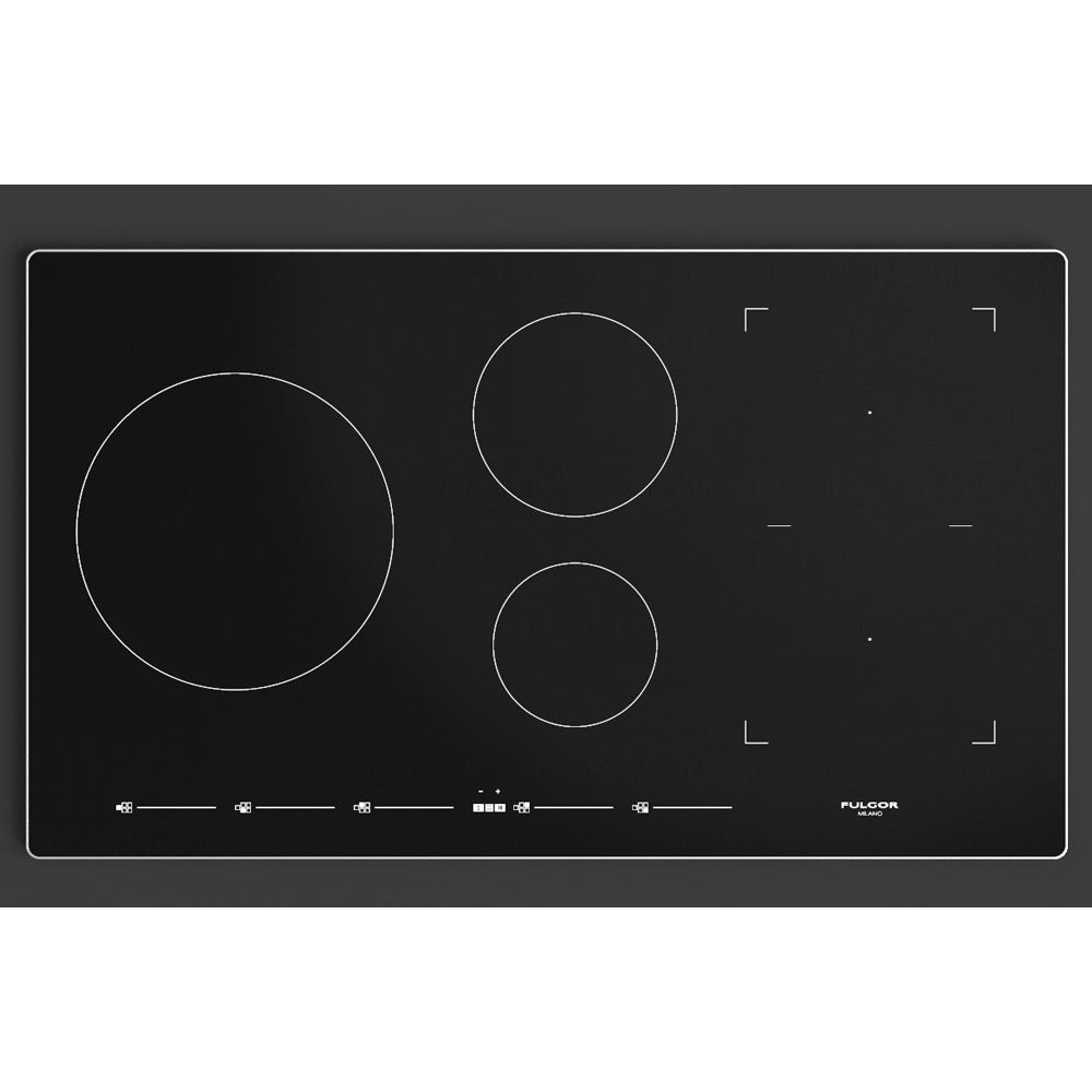 Fulgor Milano 36 in. 700 Series Induction Cooktop with 5 Induction Elements (F7IT36S1)-