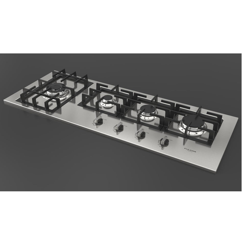 Fulgor Milano 42 in. 400 Series Gas Cooktop with 4 Burners in Stainless Steel (F4GK42S1)-