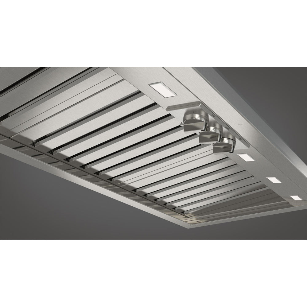 Fulgor Milano 46 in. 600 CFM Professional Range Hood Insert in Stainless Steel (F6BP46DS1)-