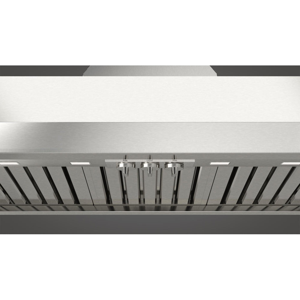 Fulgor Milano 46 in. 600 CFM Professional Range Hood Insert in Stainless Steel (F6BP46DS1)-